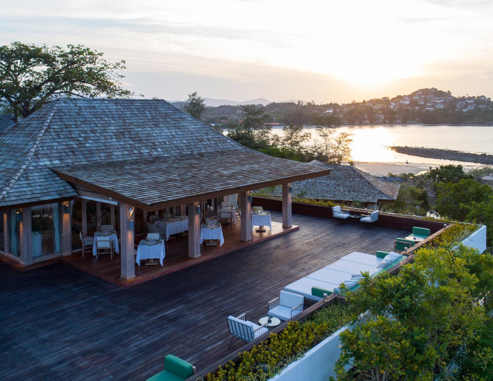 Cape Fahn Hotel Samui Choeng Mon Экстерьер фото