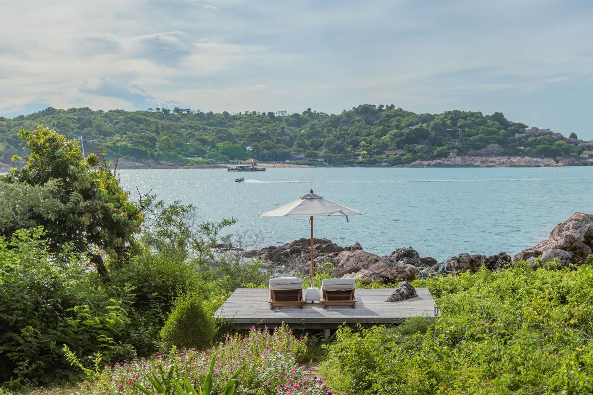 Cape Fahn Hotel Samui Choeng Mon Экстерьер фото